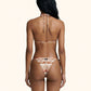 Bikini Donna Me Fui Triangolo con Slip Regolabile Fantasia SW0420-X23