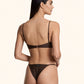Bikini Donna Me fui Top regolabile con Slip fisso Marrone SW0431-BN