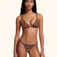 Bikini Donna Me Fui Triangolo con Slip Fisso Fantasia SW0440-X21
