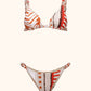 Bikini Donna Me Fui Triangolo con Slip Fisso Fantasia SW0440-X23