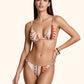 Bikini Donna Me Fui Triangolo con Slip Fisso Fantasia SW0440-X23