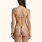 Bikini Donna Me Fui Triangolo con Slip Fisso Fantasia SW0440-X23