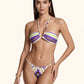 Bikini Donna Me fui Fascia con Slip regolabile Fantasia SW0511-X35