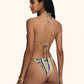 Bikini Donna Me fui Triangolo con Slip fisso Fantasia SW0521-X34
