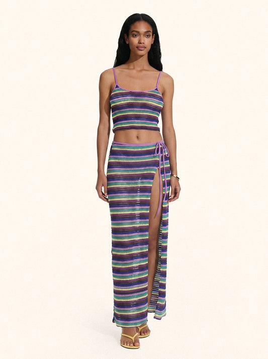 Canotta Donna Me Fui Multicolor SW0814-MC