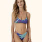 Bikini Donna Me Fui Top con Slip Fisso Fantasia SW0831-X45