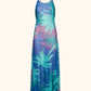 Vestito Lungo Donna Me Fui Fantasia SW0837-X45