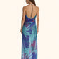 Vestito Lungo Donna Me Fui Fantasia SW0837-X45