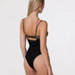 MONOKINI  NERO ME FUI MF24-0703BK TWIST