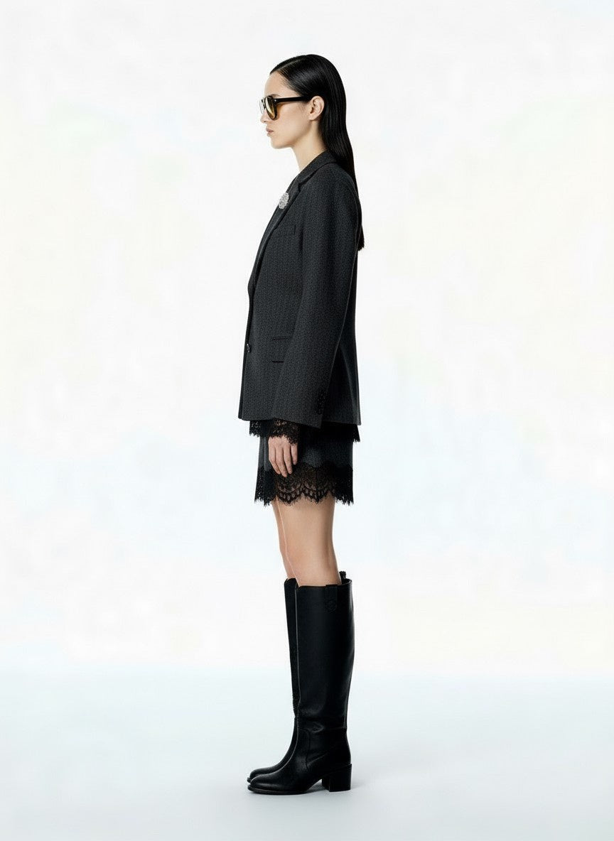 GIACCA W25J503 NERO MOTEL