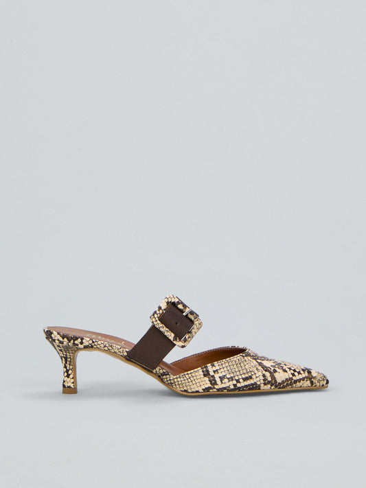 Mule Stampa Pitone OVYE