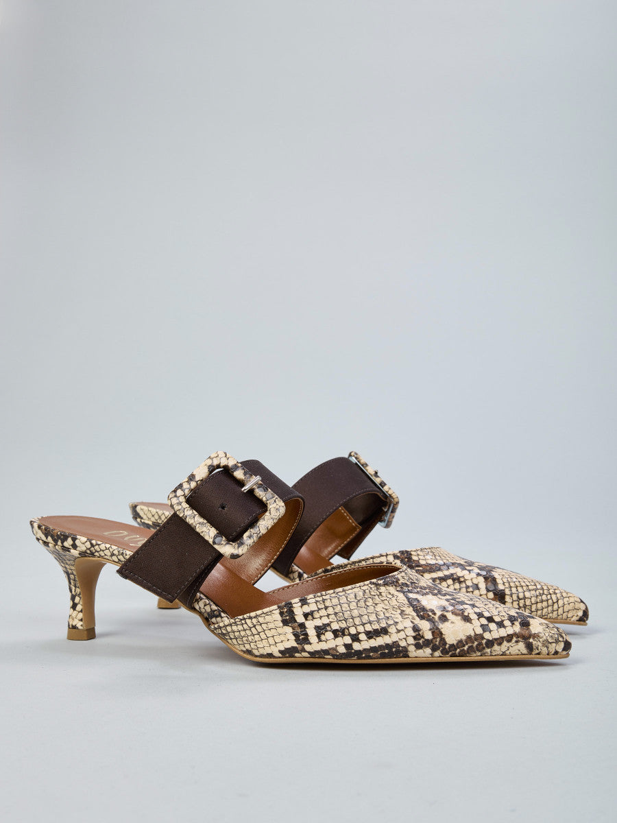 Mule Stampa Pitone OVYE