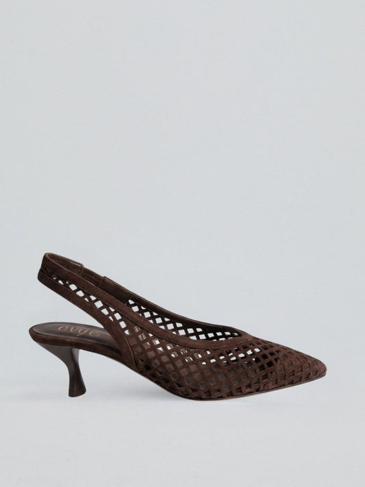 DECOLLETE' TRAFORATA IN CAMOSCIO OVYE