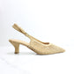 DECOLLETE' TRAFORATA CAMEL OVYE
