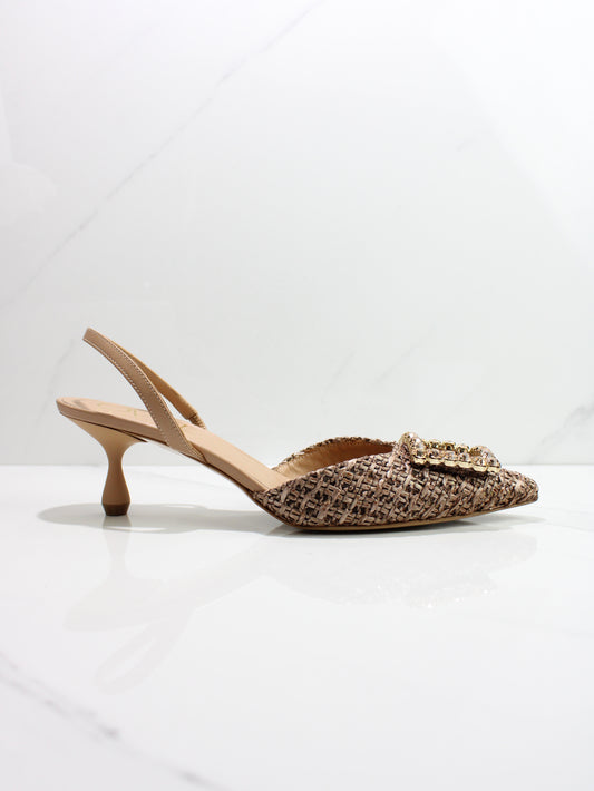 Slingback In Raffia GIOIELLO OVYE