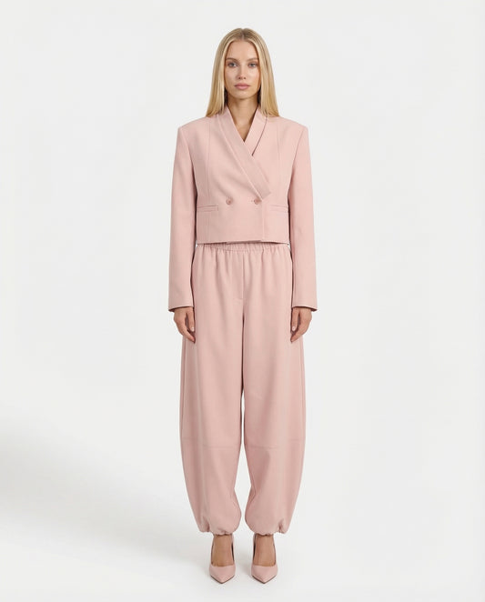 PANTALONI AMPI CON COULISSE P7C7LIC CIPRIA IMPERIAL.