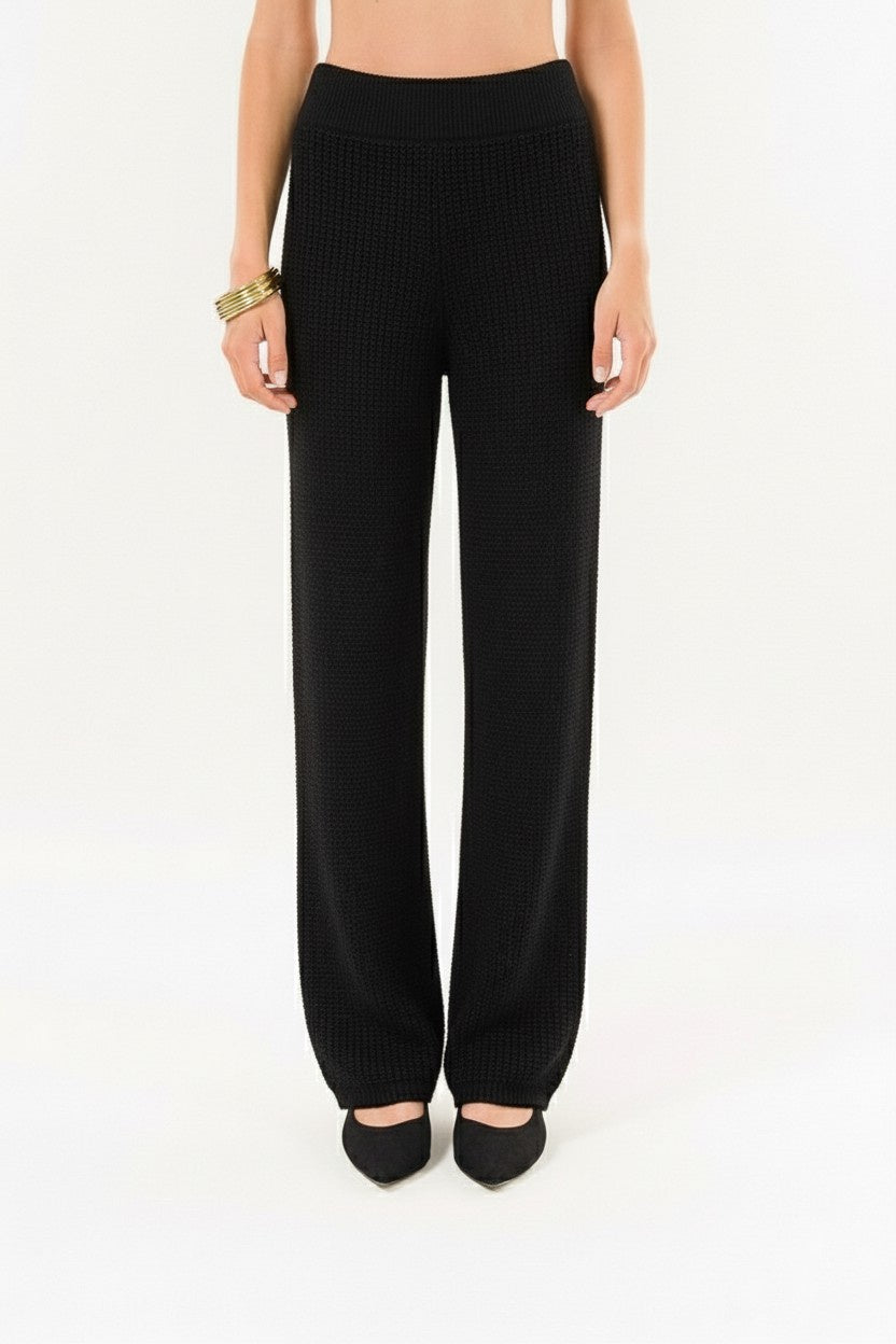 PANTALONE 3M0843C NERO KONTATTO