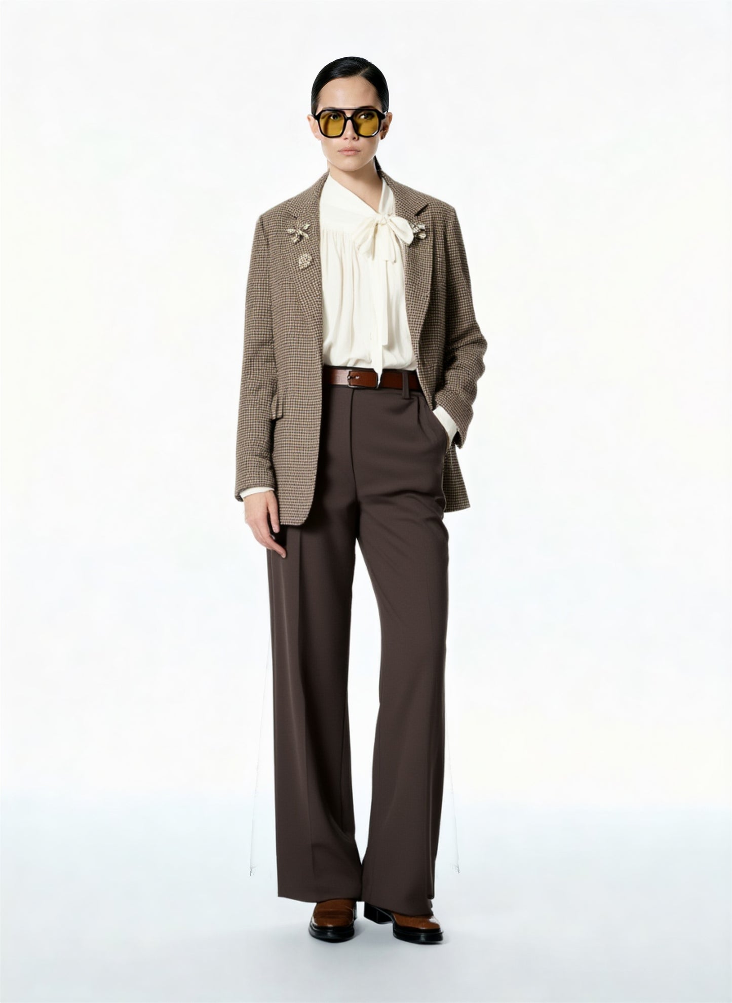 PANTALONE 26P904 MORO MOTEL