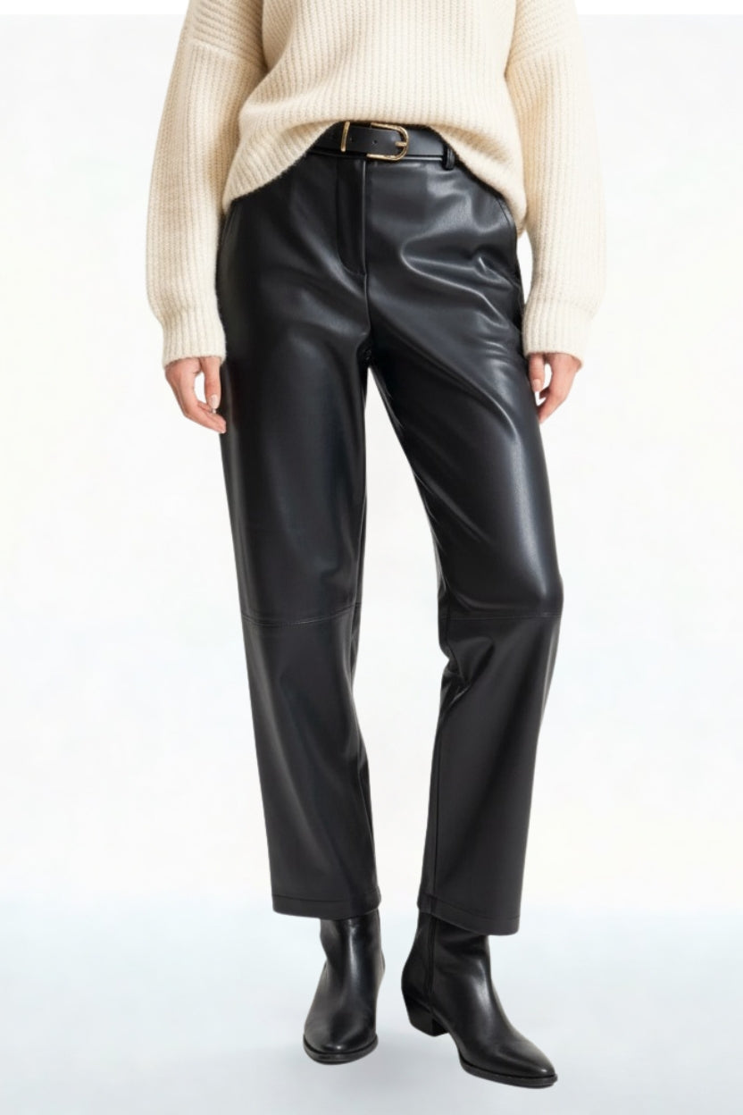 PANTALONE 26P1176 NERO TENSIONE IN.