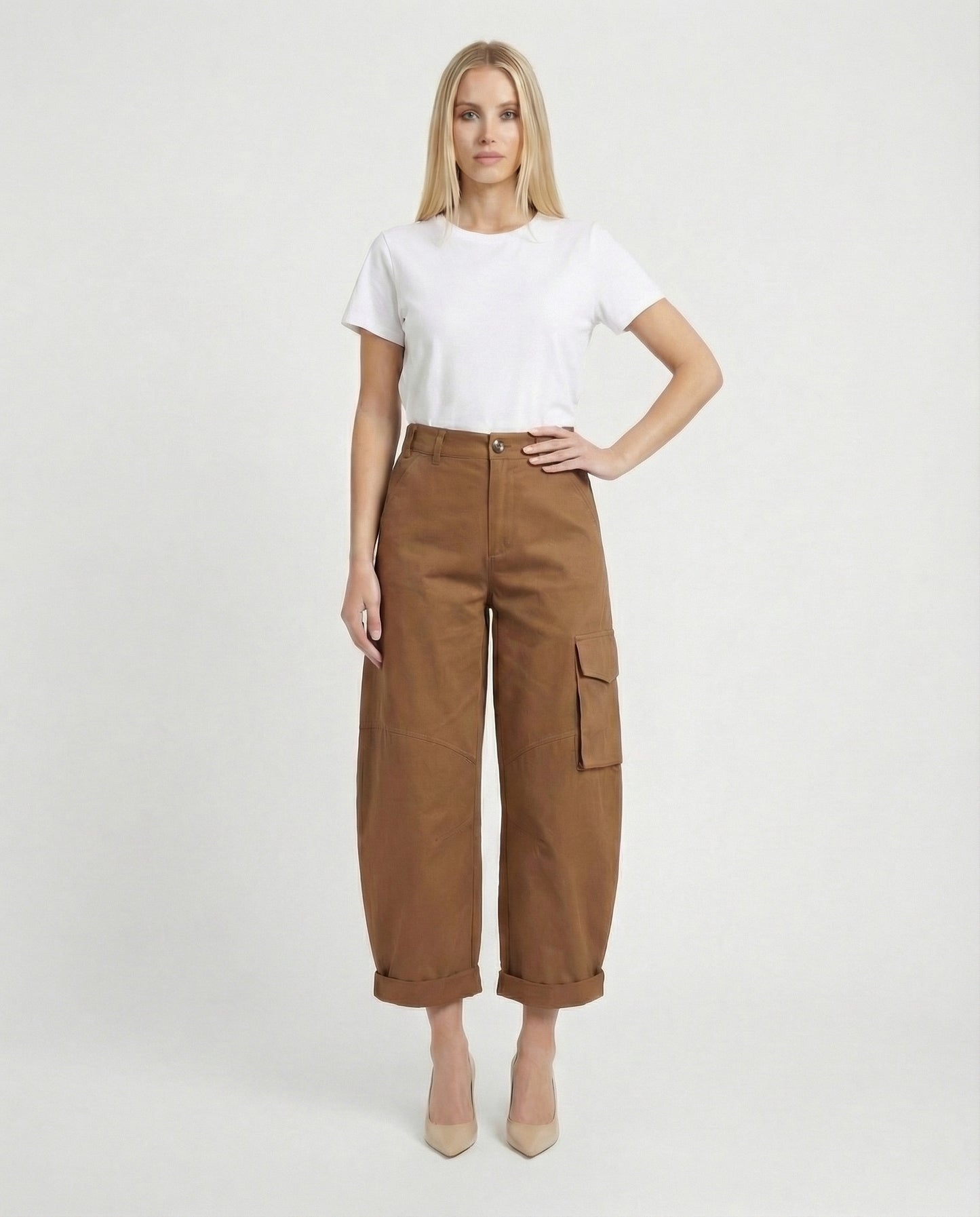 PANTALONE BALLON P101 TABACCO TENSIONE IN.