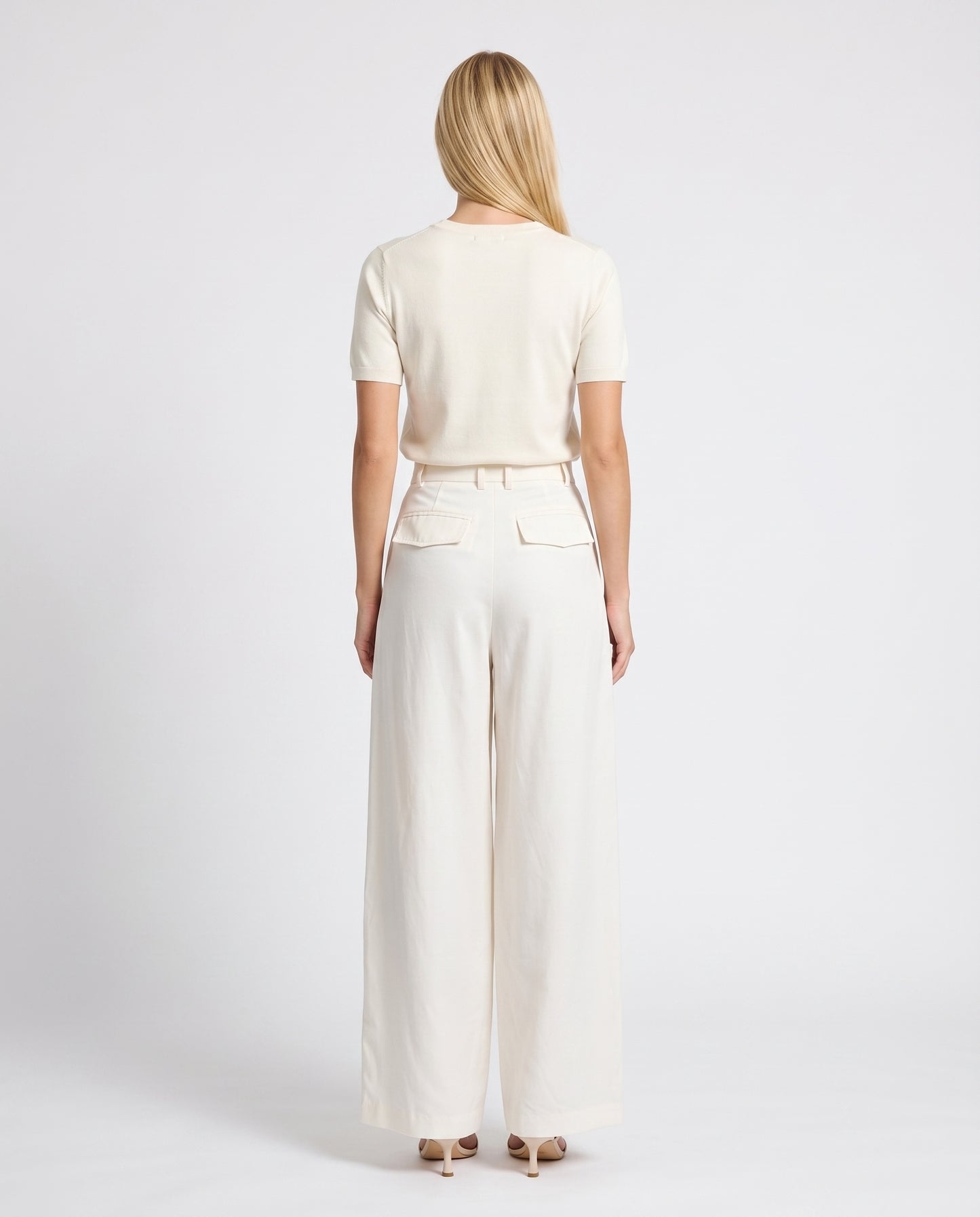 PANTALONE BALLON S26PB32 LATTE TENSIONE IN.