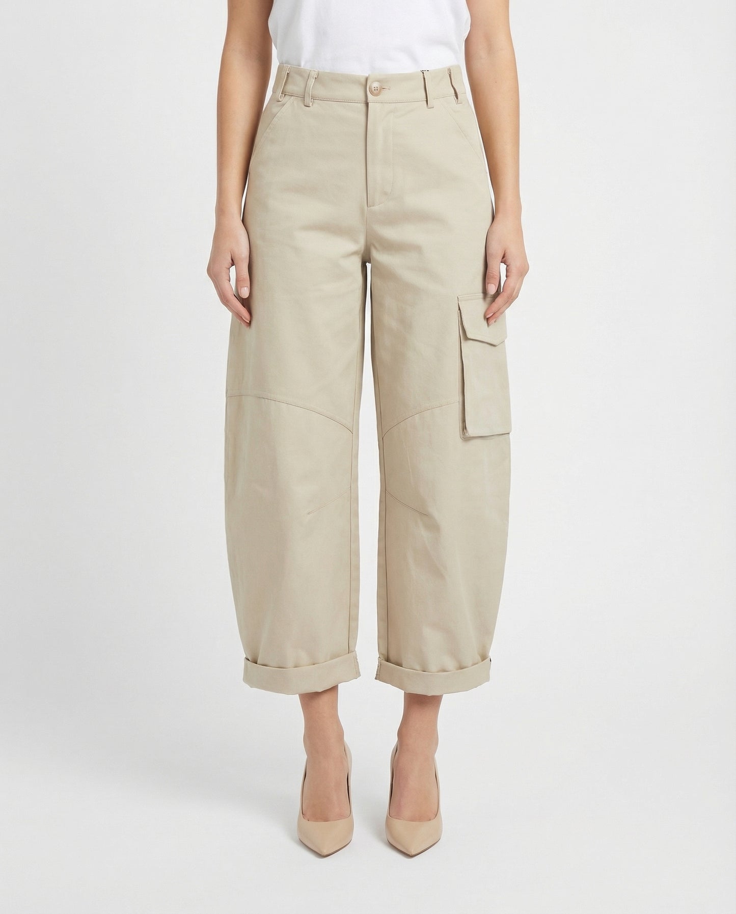 PANTALONE BALOON P101 BEIGE TENSIONE IN.