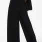 PANTALONI-A-VITA-ALTA-CON-PIENCES-P3U0KICM57-NERO-IMPERIAL 2