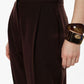 PANTALONI CROPED VITA ALTA PEY7KIC MORO IMPERIAL.