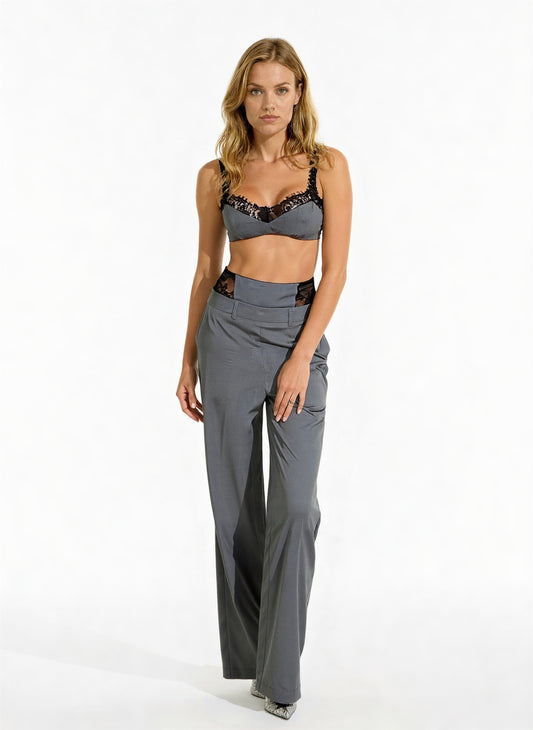 PANTALONI P6C3KFU PIOMBO IMPERIAL.