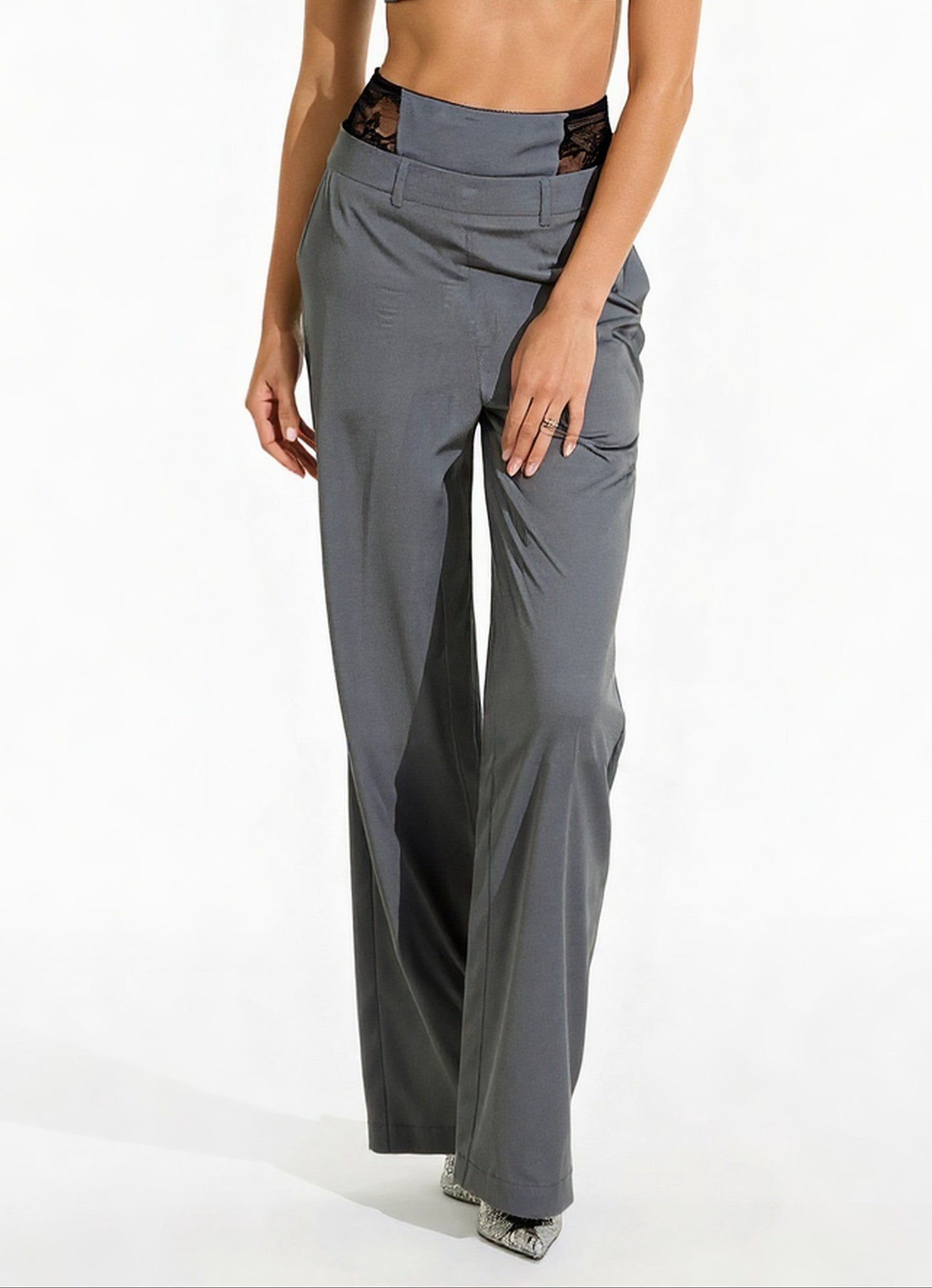 PANTALONI P6C3KFU PIOMBO IMPERIAL.