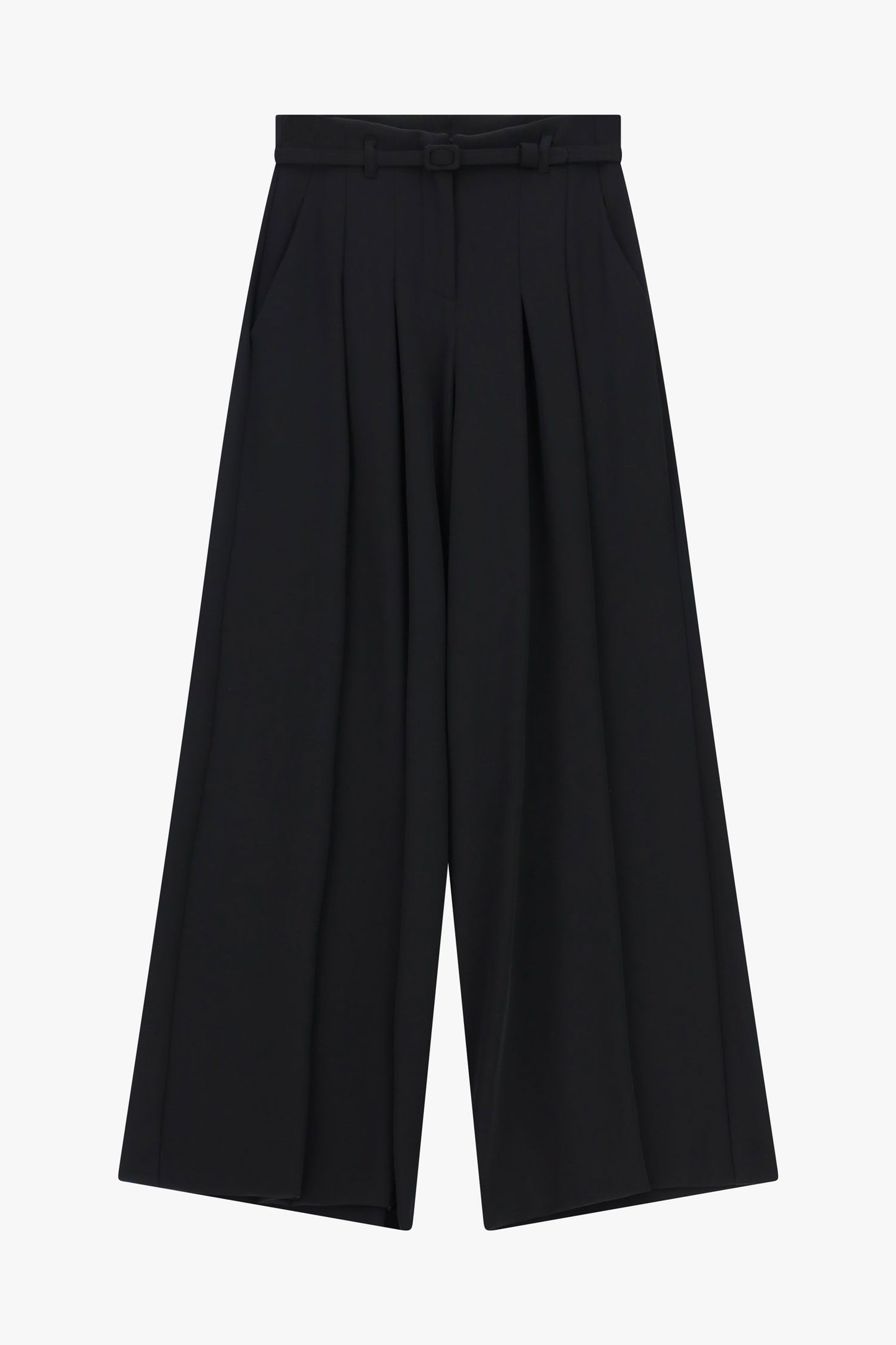PANTALONI PALAZZO P3ZQKHX NERO IMPERIAL.