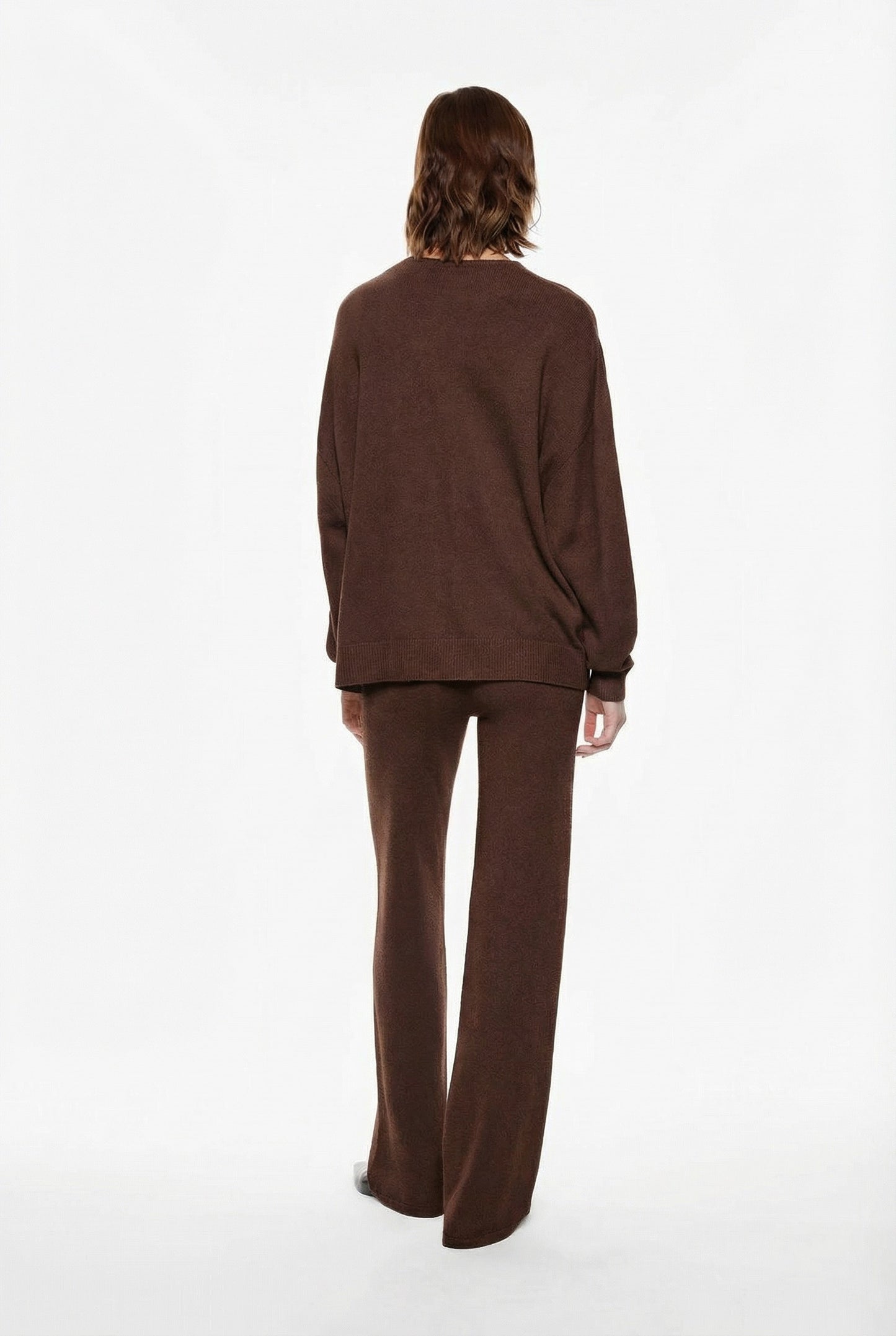 PANTALONE IN VISCOSA P3025865 MORO IMPERIAL.