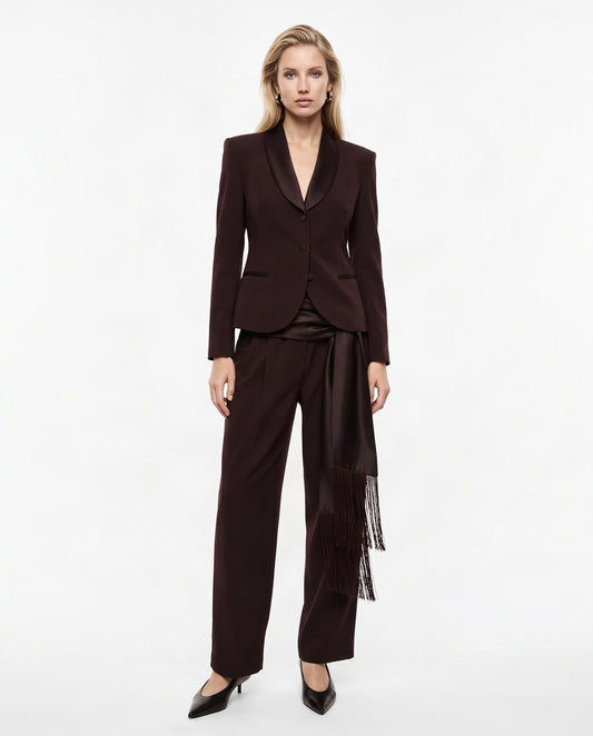 PANTALONI P7J9MAW PLUM NOIR IMPERIAL.