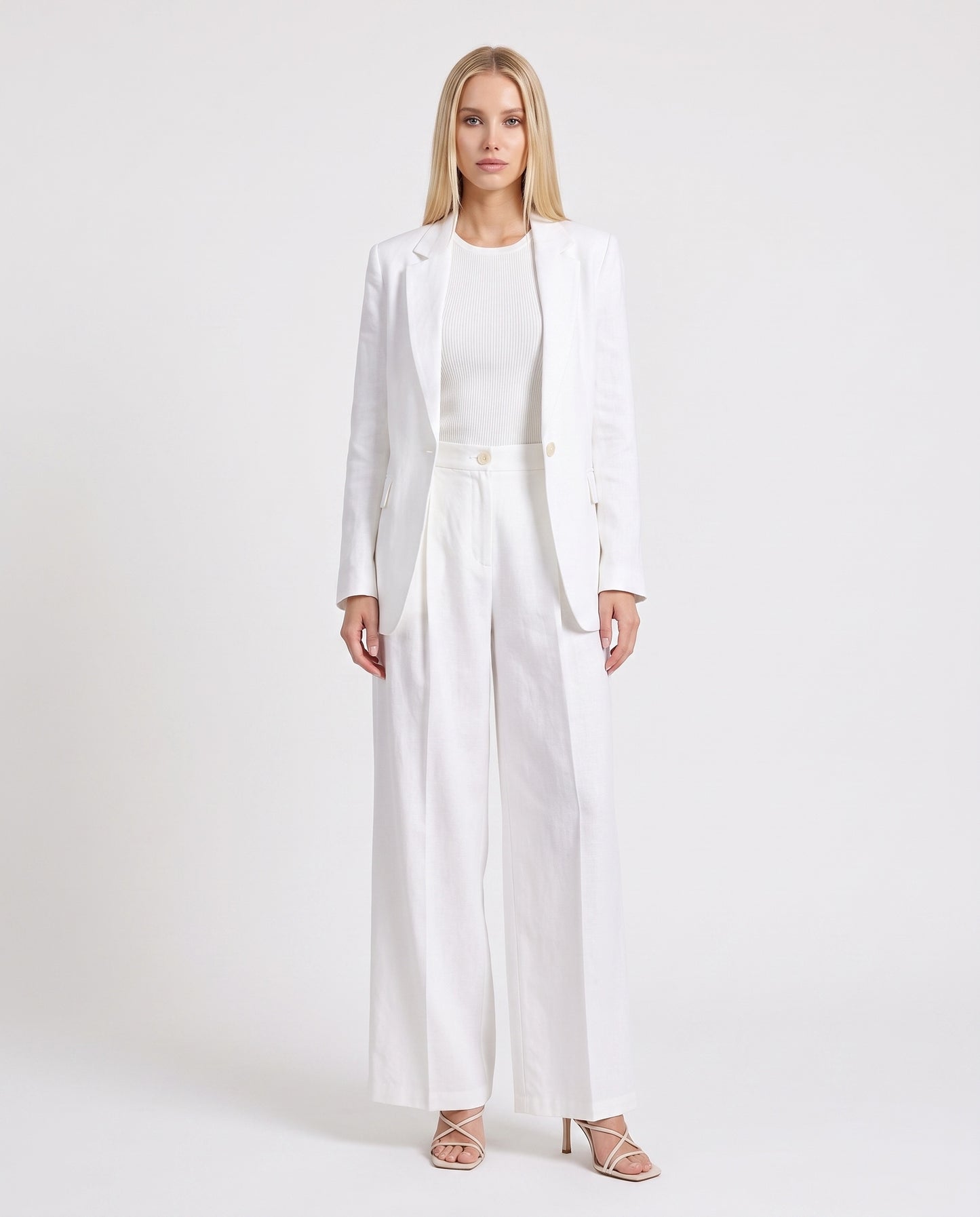 PANTALONI P9990126V BIANCO IMPERIAL.