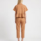 PANTALONI P4B5LFP COGNAC IMPERIAL.