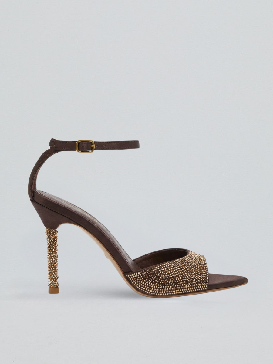 SANDALO MORO JOY-625IN STRASS OVYE'
