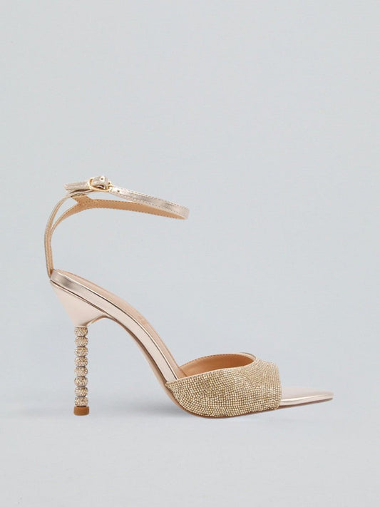 SANDALO ORO JOY-625IN STRASS OVYE'