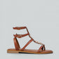 SANDALO IN PELLE AM3269P OVYE