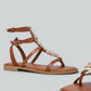 SANDALO IN PELLE AM3269P OVYE