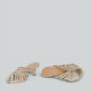 MULE IN PELLE OVYE AT764 PLATINO
