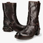 STIVALE BIKER CON FIBBIE MORO MIA142 OVYE