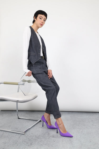 JEANS CAVALLO BASSO SUSY MIX GRIGIO