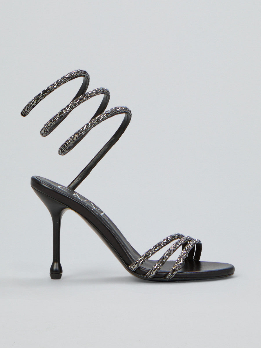 Sandalo Snake Con Strass OVYE