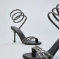 Sandalo Snake Con Strass OVYE