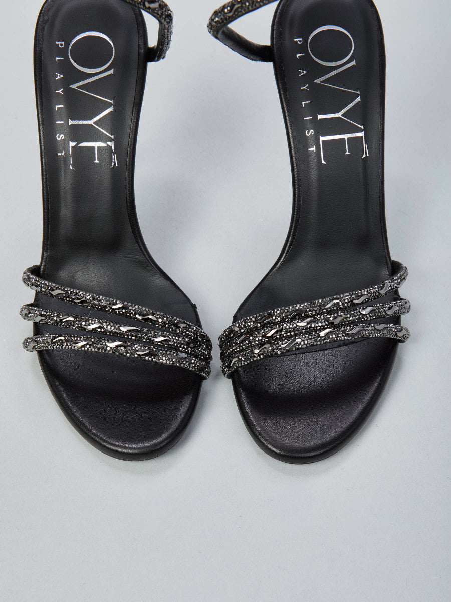 Sandalo Snake Con Strass OVYE