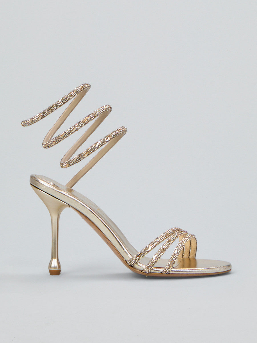 Sandalo Snake Con Strass OVYE