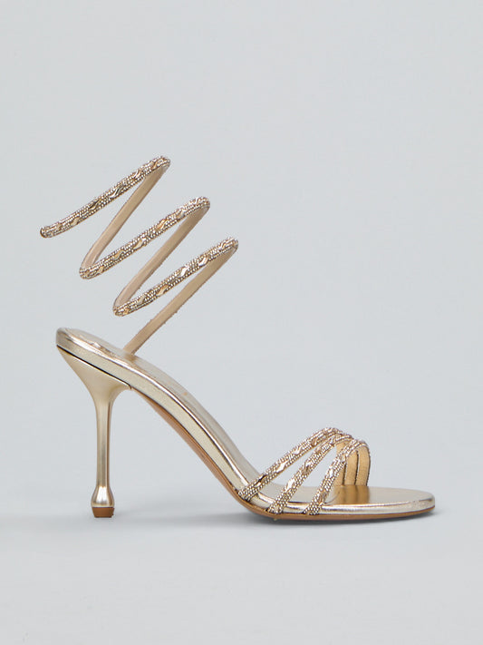 Sandalo Snake Con Strass OVYE
