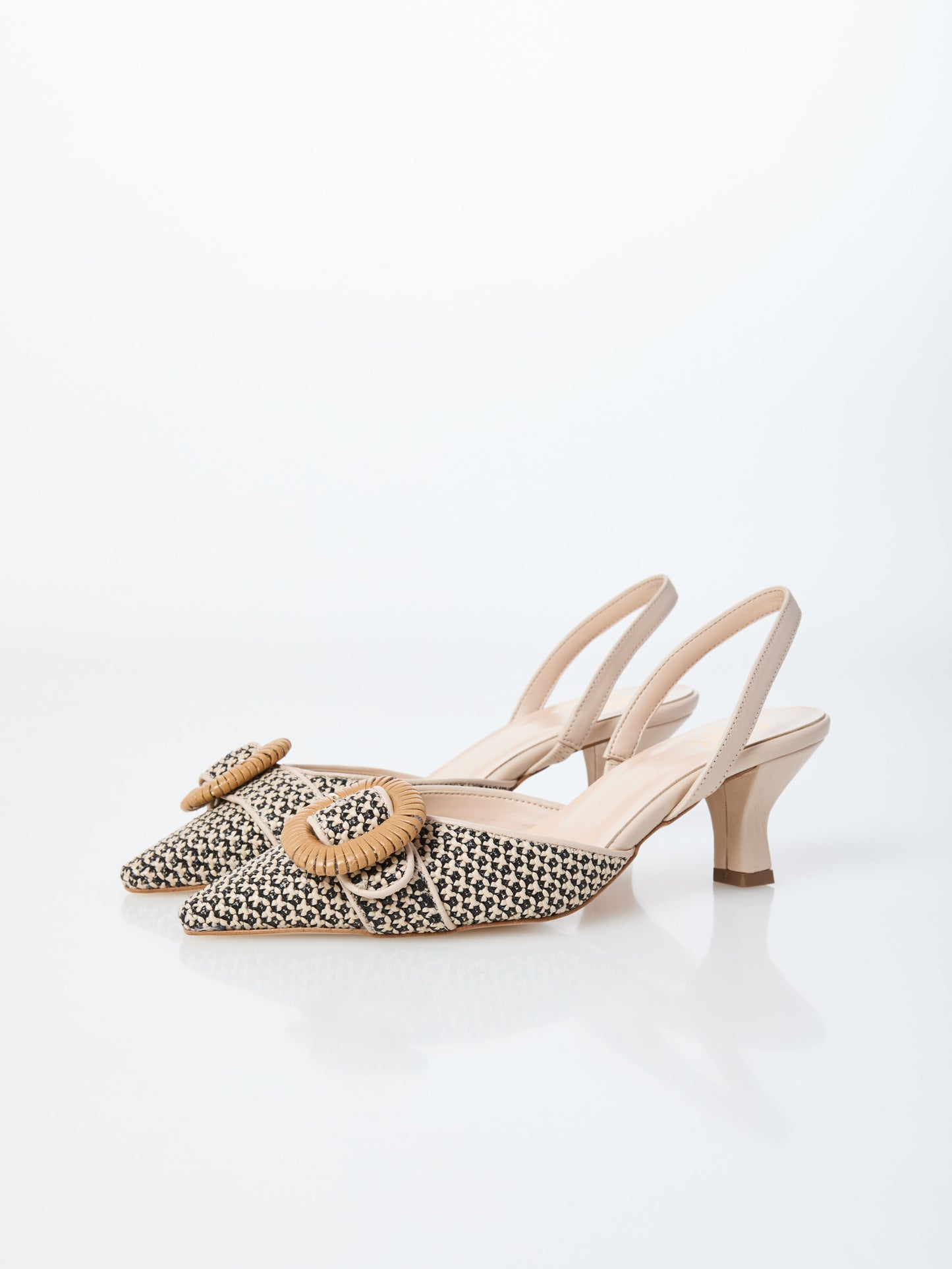 Slingback In Rafia CLARICE OVYE