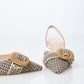 Slingback In Rafia CLARICE OVYE