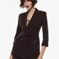 COMPLETO GIACCA PANTALONE ELEGANTE IMPERIAL COLORE MORO JU25KAW